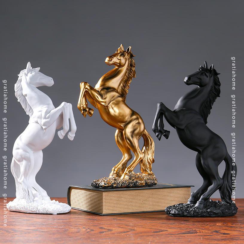 楽天市場】北欧雑貨 置物 オブジェ 馬の置物 風水 インテリア おしゃれ