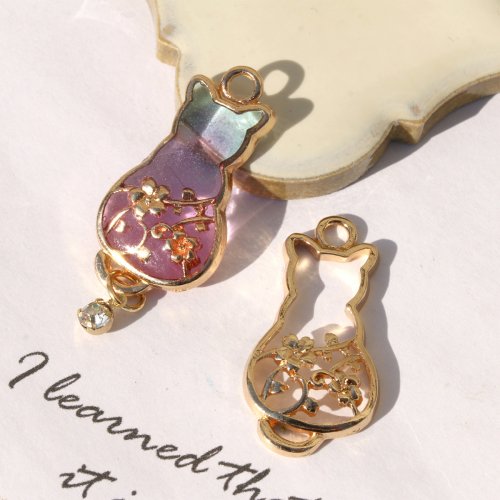 №201(桜)ねこちゃん 【201】(桜)ねこちゃん レジンパーツ レジンパーツ