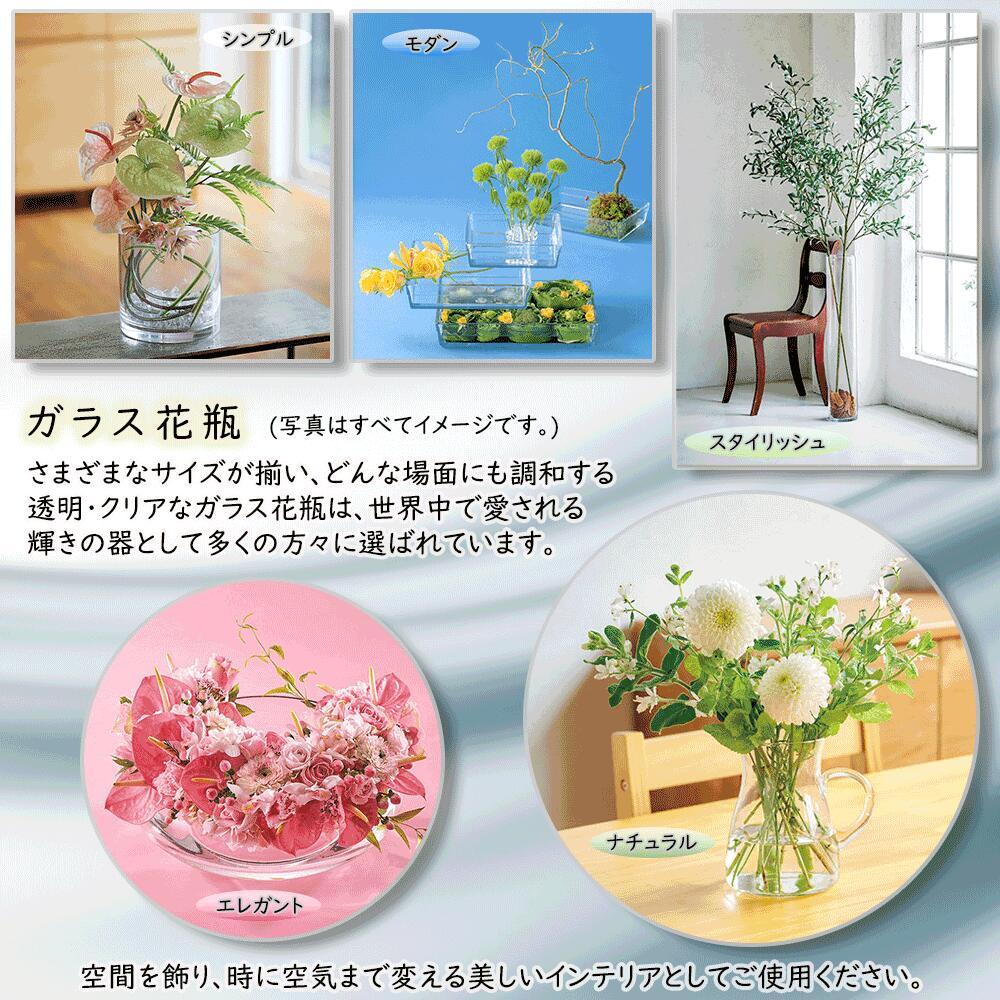 楽天市場】ガラス花瓶 おしゃれ 人気 フラワーベース 花器 花瓶 ガラス