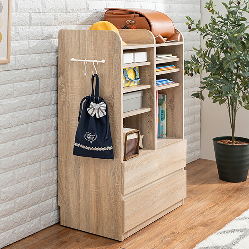 楽天市場】商品名 LaRack-2【2台セット】ランドセルラックカラー