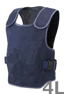 楽天市場】防刃ベスト 4Lシークレットタイプ（前後パネル入）刃物