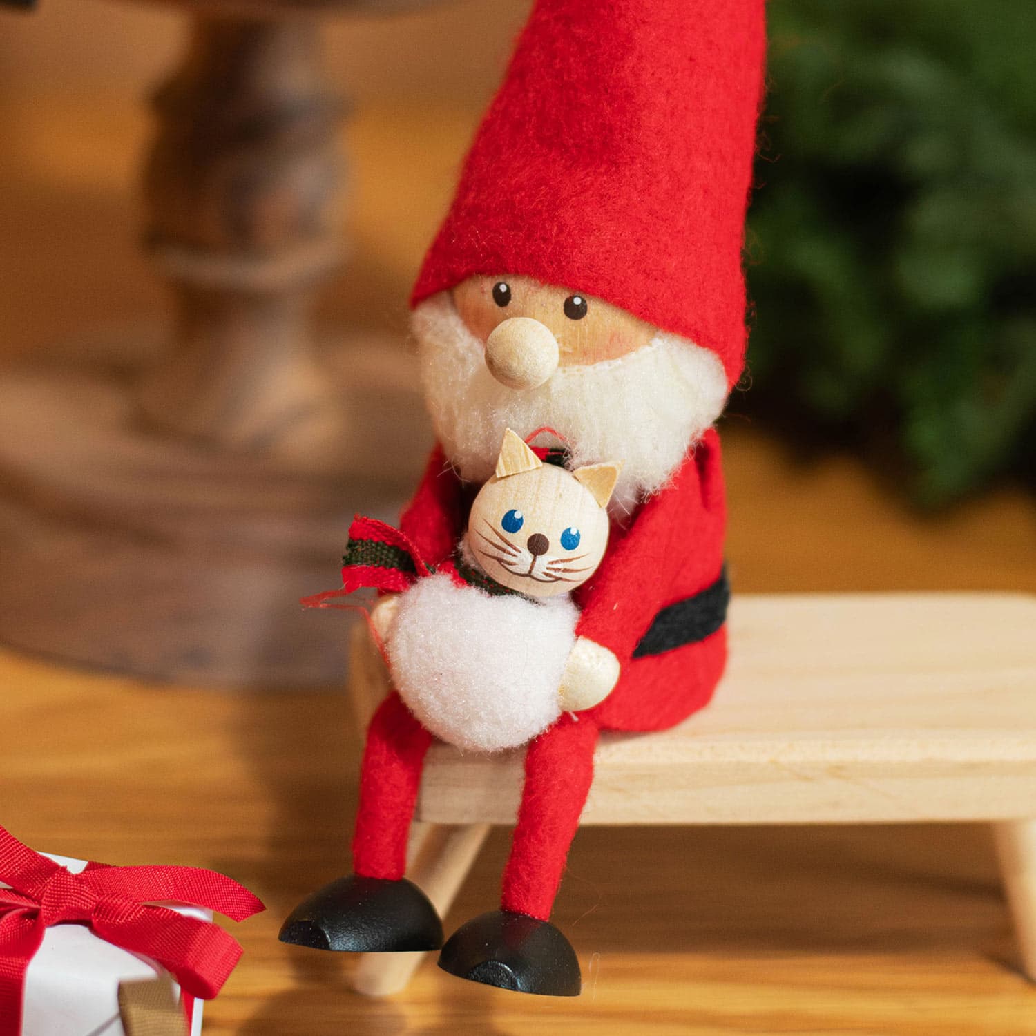 楽天市場】NORDIKA nisse ノルディカ ニッセ ネコを抱えたサンタ