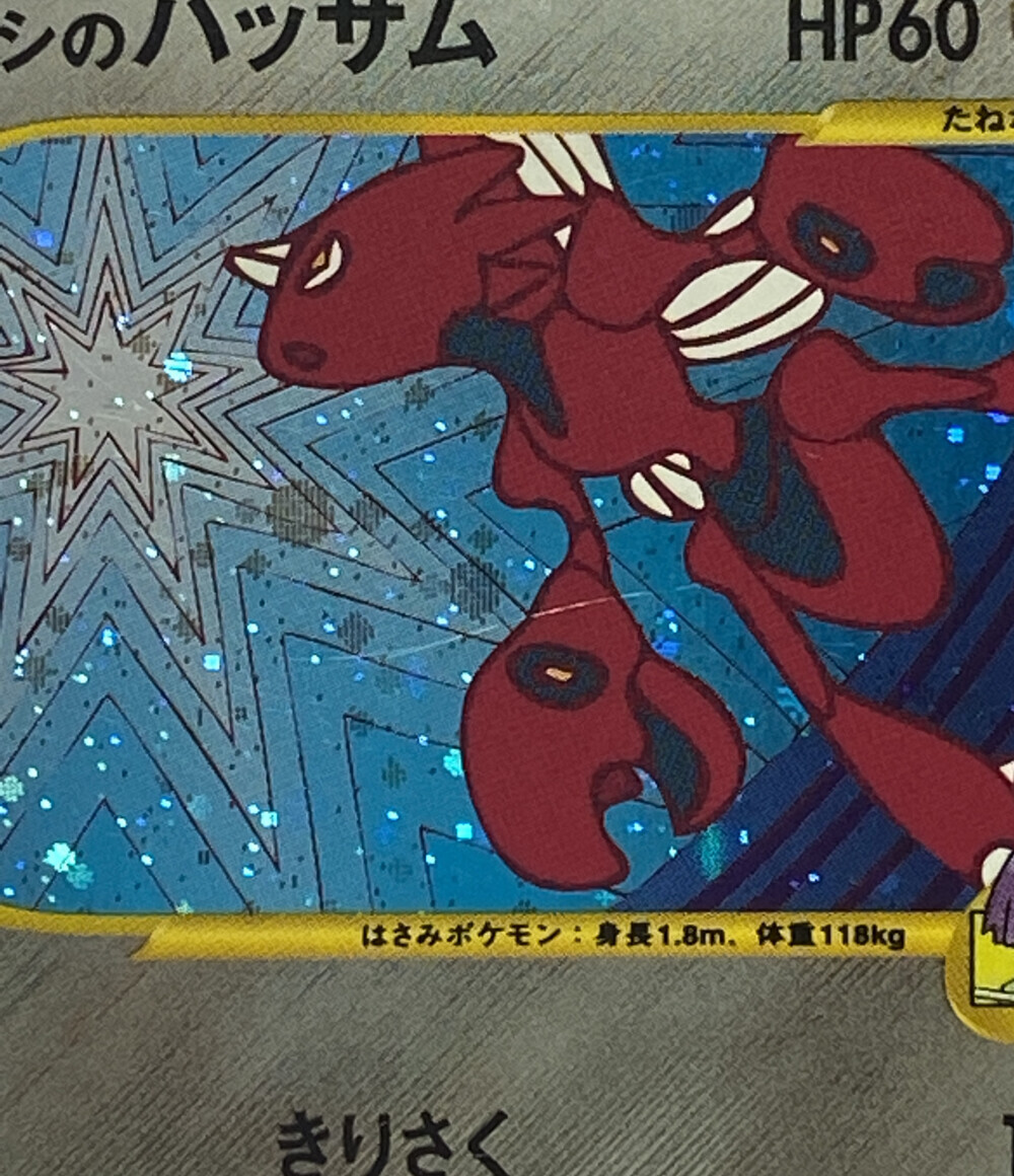 ツクシのハッサム HP60 ポケモンカード ツクシのハッサム(R){鋼}〈013