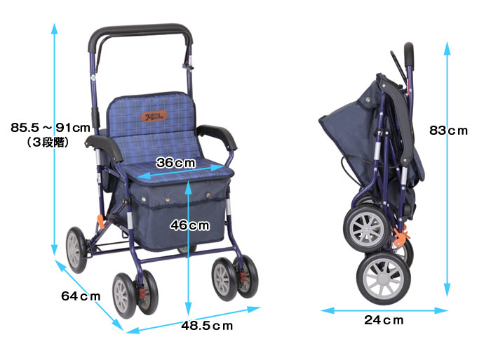 楽天市場】シルバーカー 【幸和製作所(テイコブ/TacaoF) PW-298