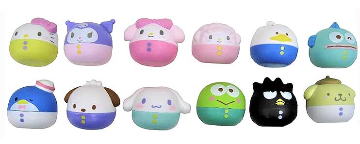 楽天市場】サンリオ キャラクターズ インテリア ミニ フィギュア 2 全