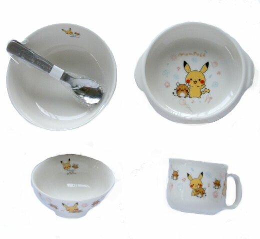 楽天市場】ベビー食器セット キッズ食器セット ポケモン 磁器製 日本製