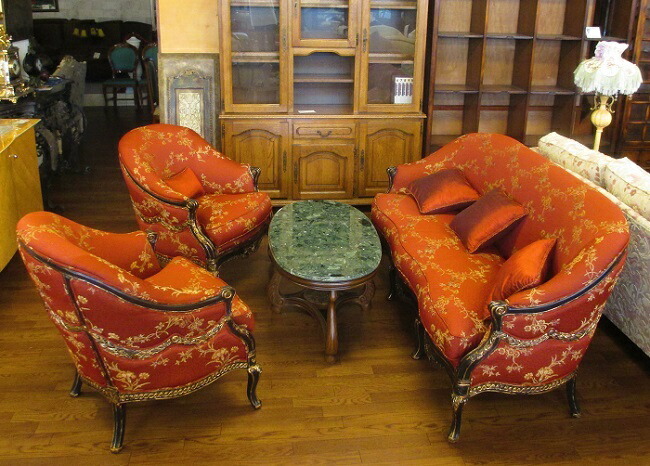 楽天市場】イタリア製 ソファ3点セット 3P+1P+1P クッション5個付