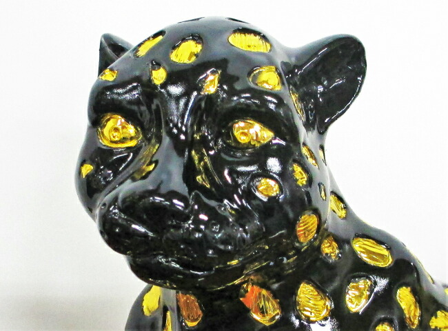 楽天市場】ヒョウ 置物 W57 インテリア 豹 レオパード オブジェ