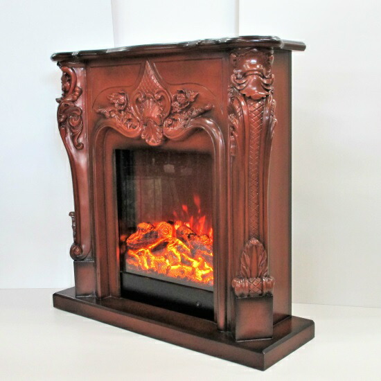 楽天市場】マントルピース アンティーク 暖炉 ブラウン フェイク