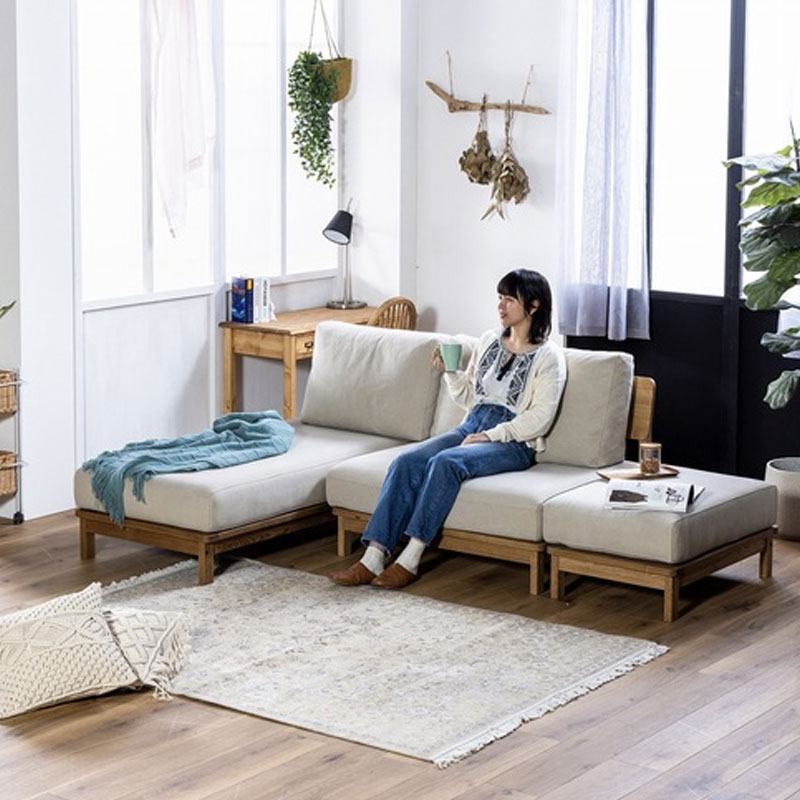 楽天市場】(正規品)オットマン ソファスツール スツール 足置き 1p