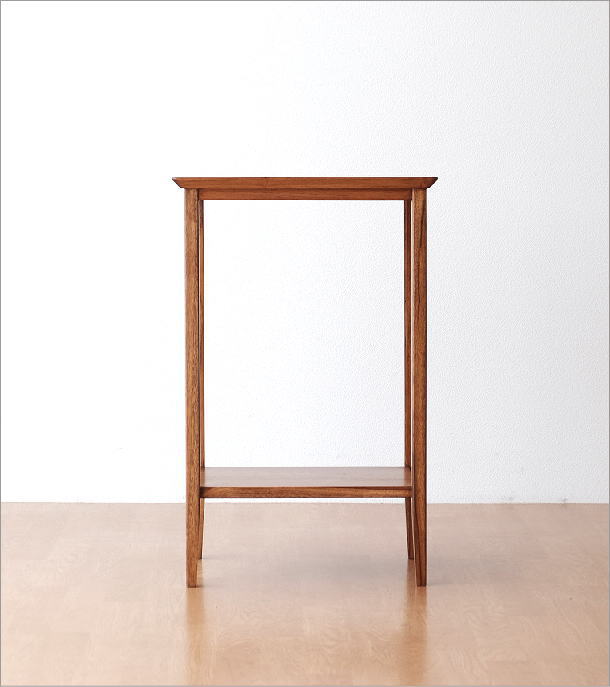 楽天市場】花台 木製 チーク無垢材 フラワースタンド 玄関 リビング