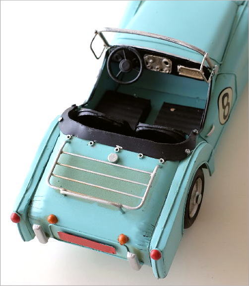 楽天市場】置物 オブジェ スポーツカー おもちゃ アンティーク