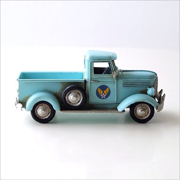 楽天市場】置物 オブジェ トラック おもちゃ アンティーク調 おしゃれ