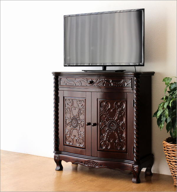 猫足アンティーク風 木製キャビネット 楽天市場】アンティーク風