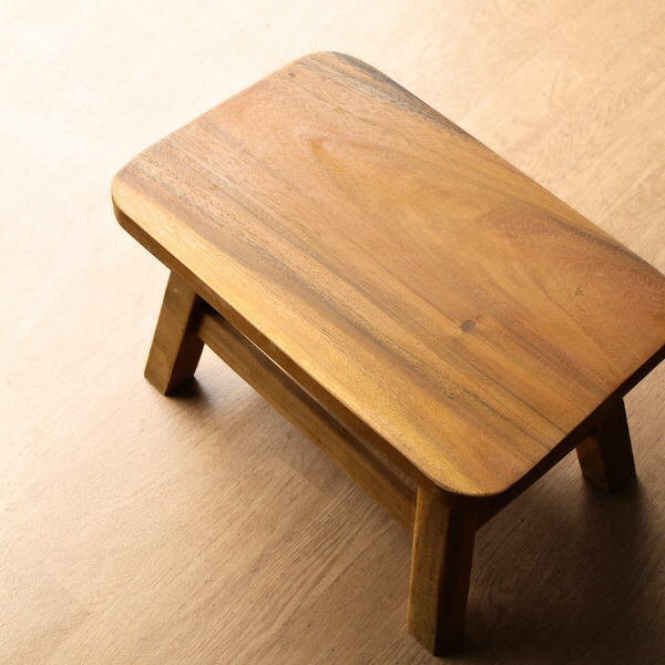 楽天市場】スツール 木製 椅子 子供 ウッドスツール 無垢材 天然木