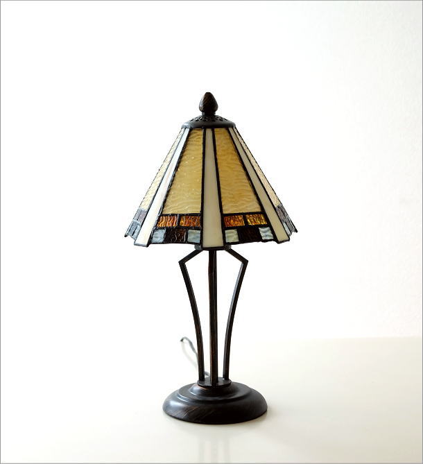 楽天市場】ステンドグラス ランプ 照明 ランプスタンド テーブルランプ