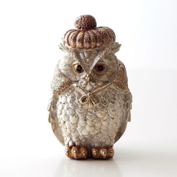 楽天市場】ふくろう 置物 オブジェ 雑貨 かわいい おしゃれ