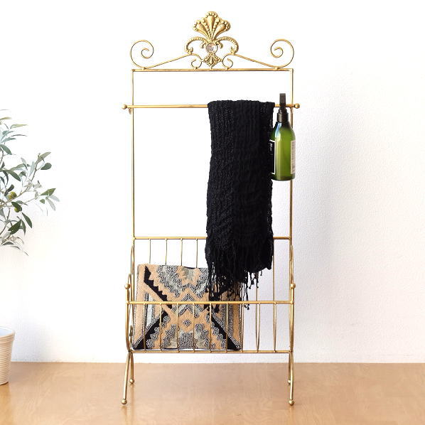 楽天市場】ハンガーラック おしゃれ アイアン エレガント アンティーク