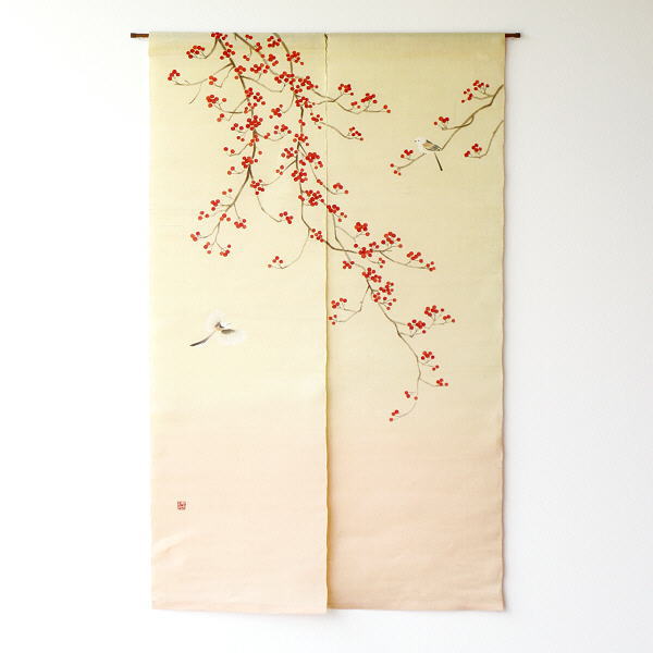 楽天市場】のれん 暖簾 おしゃれ 麻 和風 麻のれん 仕切り 150cm