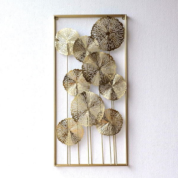 楽天市場】壁飾り アイアン 壁掛け インテリア アートパネル 花