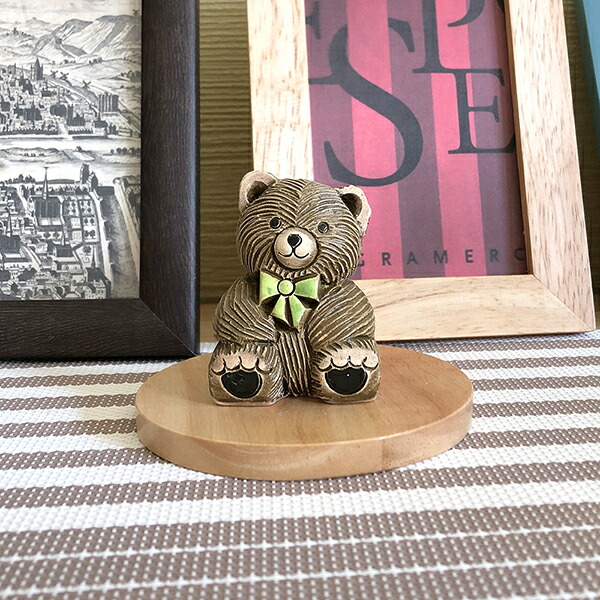 楽天市場】テディーベア 327陶器 置物 動物 くま クマ ヒグマ 熊 bear