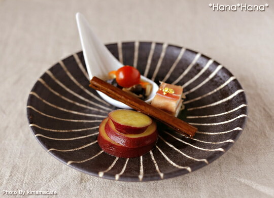 楽天市場】＼在庫限り／【クーポン配布中】鉄錆十草 中皿 19.2cm 燈窯