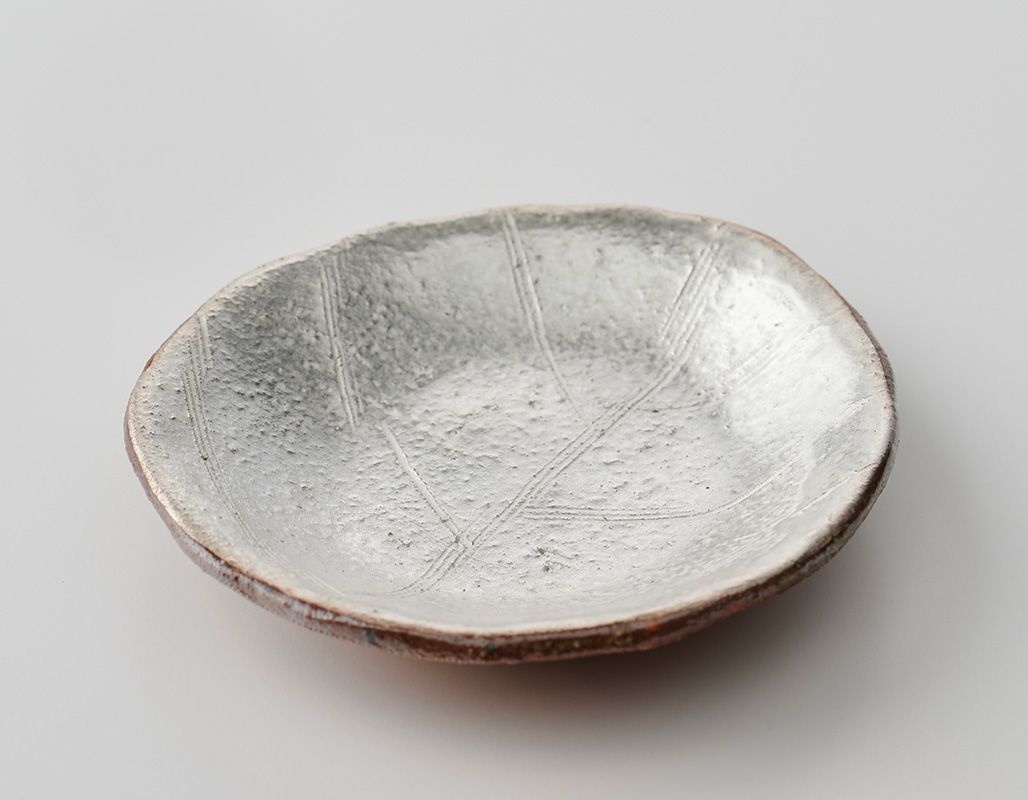 楽天市場】【クーポン配布中】銀彩木の葉 豆皿 8cm (お取り寄せ品