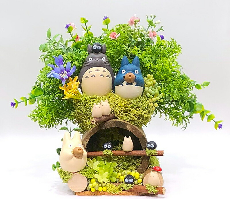 楽天市場】となりのトトロ「トトロの森の秘密の洞穴 みんな集まれ