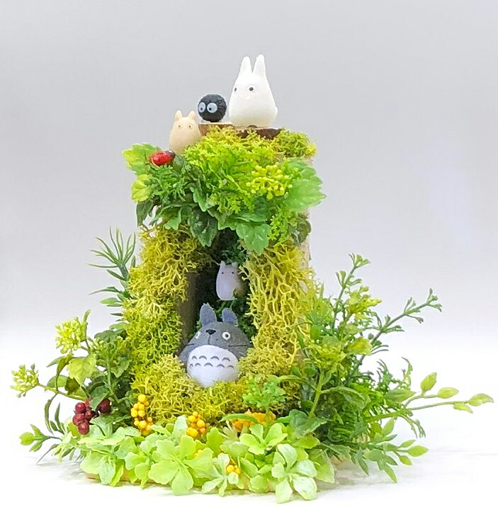 楽天市場】となりのトトロ 「切り株トトロ秘密の洞穴5 A secret cave