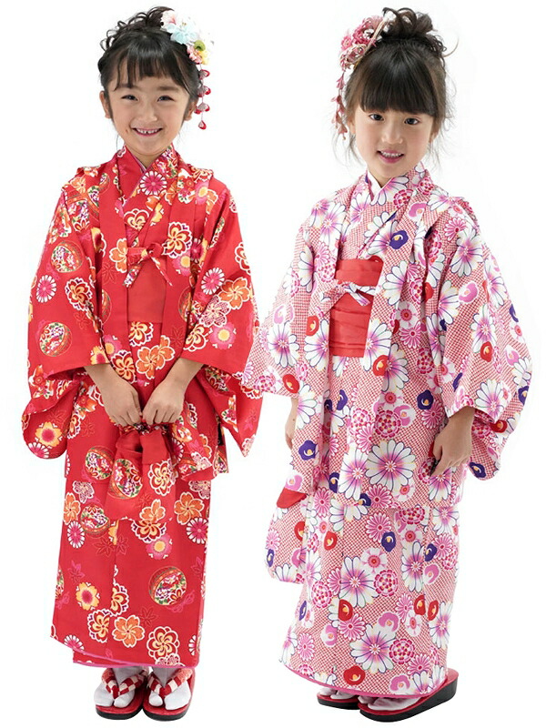 楽天市場】おでかけ着物7点セット ちびっこ着物 7点セット 3〜10才