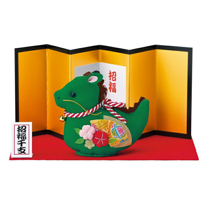 楽天市場】干支 押絵 キット 京ちりめん おめでた竜 MF-31 ちりめん