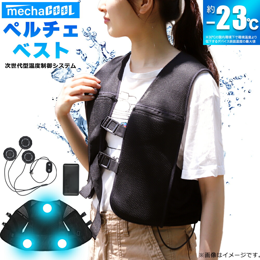 楽天市場】温冷切り替え ペルチェベスト 最強 冷却ベスト クーラー