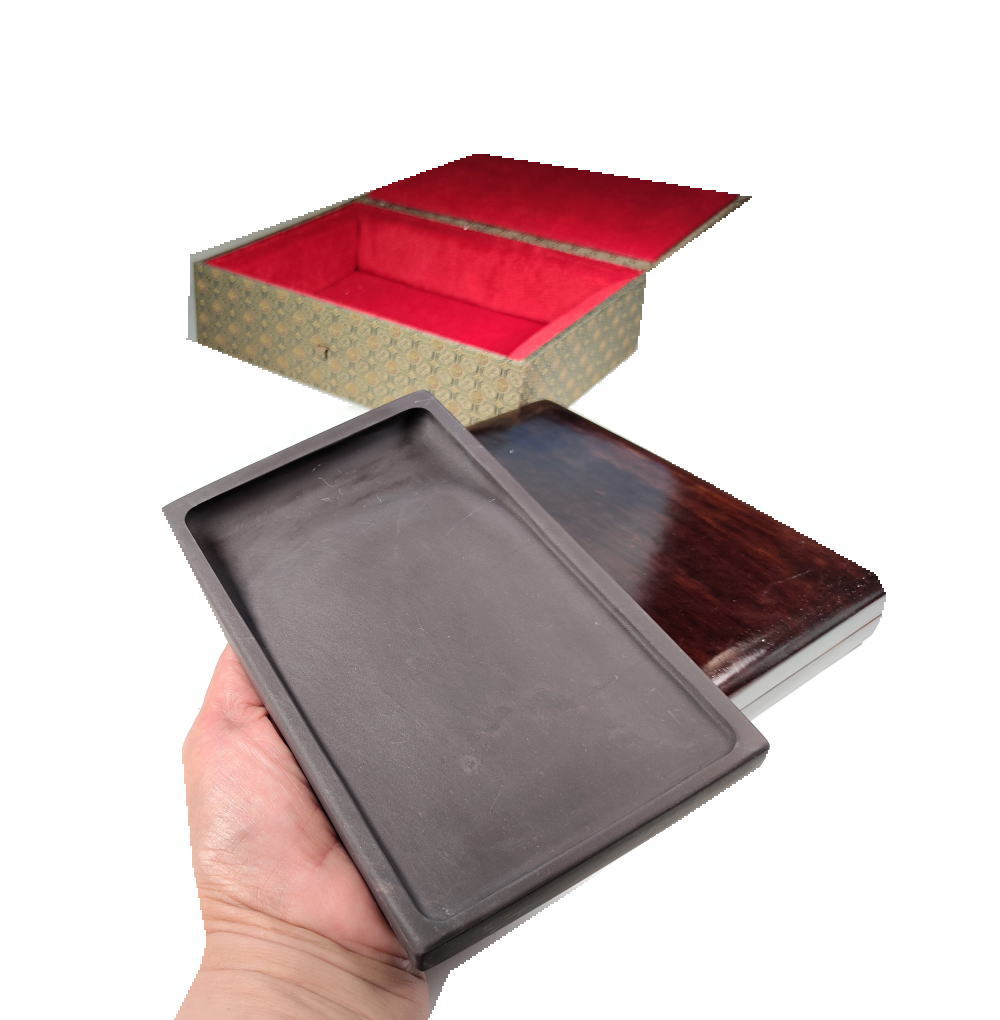 楽天市場】書道 硯 端渓 坑仔巌端渓硯 長方七吋 HS17 サイズ：7インチ