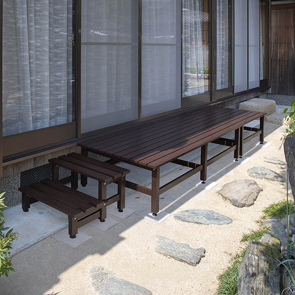 楽天市場】アルミ製ウッドデッキ 美WOODデッキ 90×180【メーカー直送