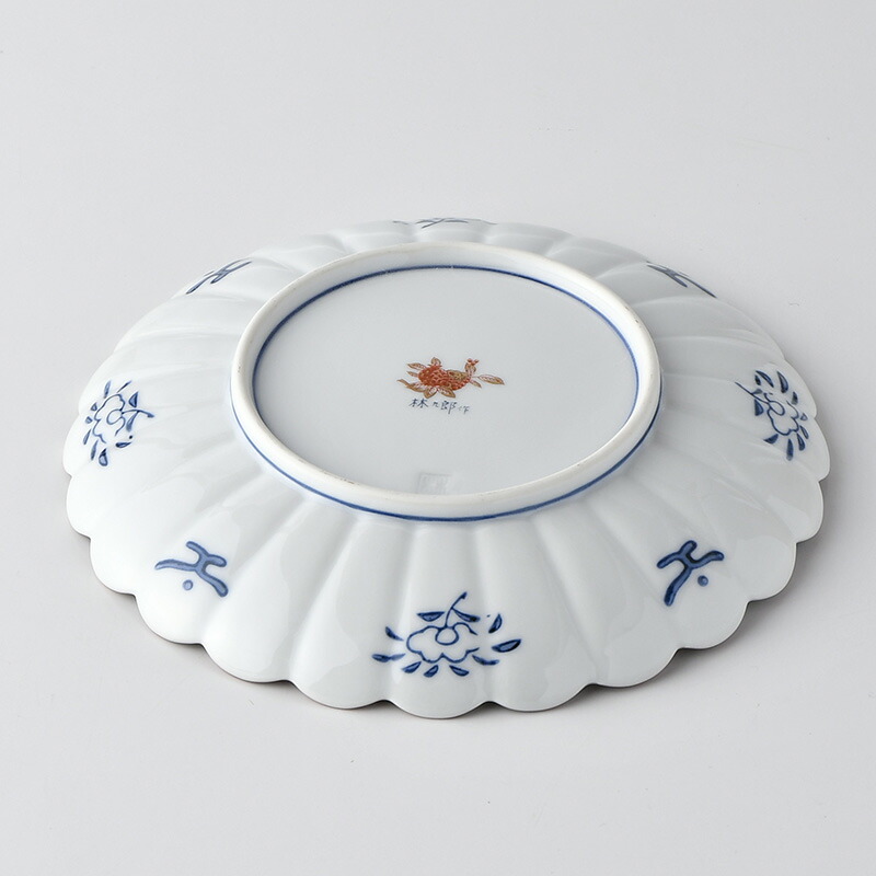 楽天市場】三方割元禄 地紋 和皿 波佐見焼き 石丸陶芸 林九郎窯