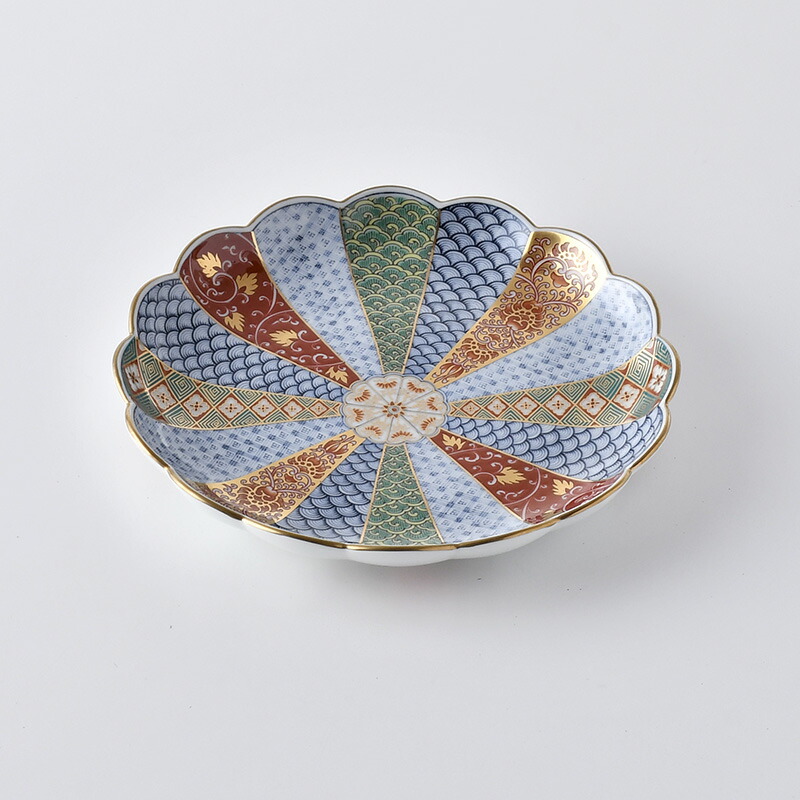 楽天市場】菊割花地紋 和皿 波佐見焼き 石丸陶芸 林九郎窯 オリジナル