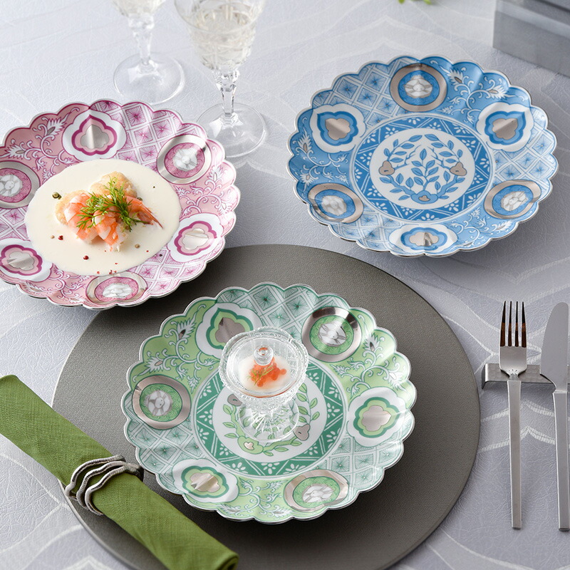 楽天市場】Kotohou 昴 24cm 皿 beni 波佐見焼 コトホグ 石丸陶芸