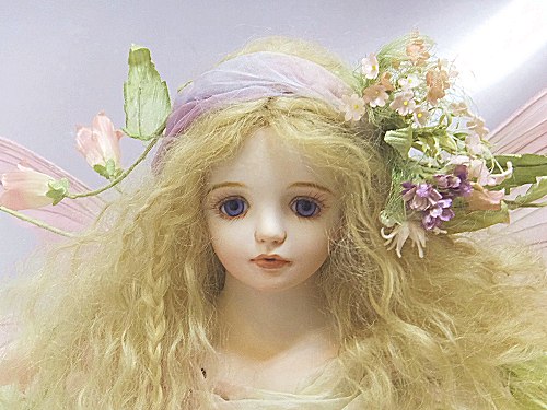 楽天市場】若月まり子 創作ビスクドール「妖精 フィオネラ」若月まり子