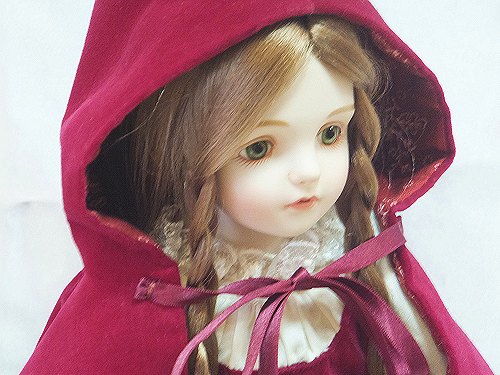 楽天市場】若月まり子 ビスクドール「赤ずきんちゃん」（ドール