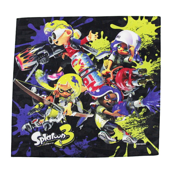 楽天市場】【楽天スーパーセール50%OFF】スプラトゥーン3 ハンカチ