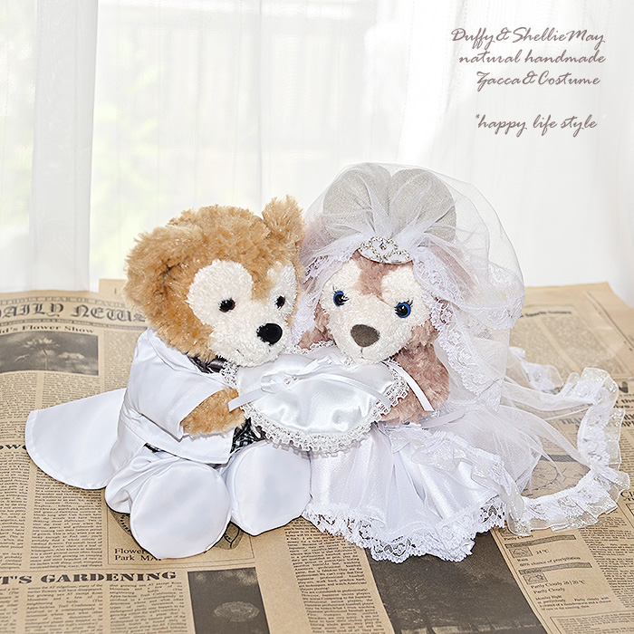 楽天市場】ダッフィー ウエディング コスチューム グッズ シェリーメイ