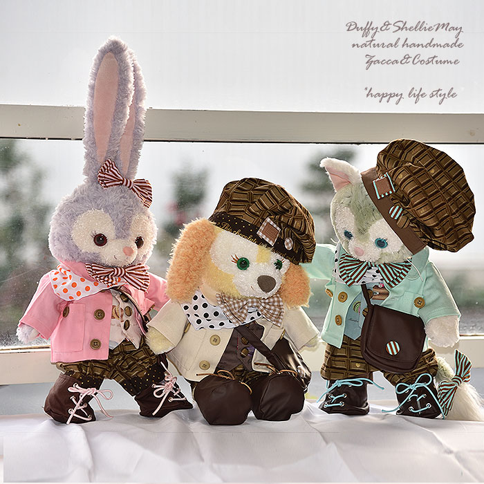 楽天市場】ダッフィーシェリーメイコスチューム・Sサイズ43cm