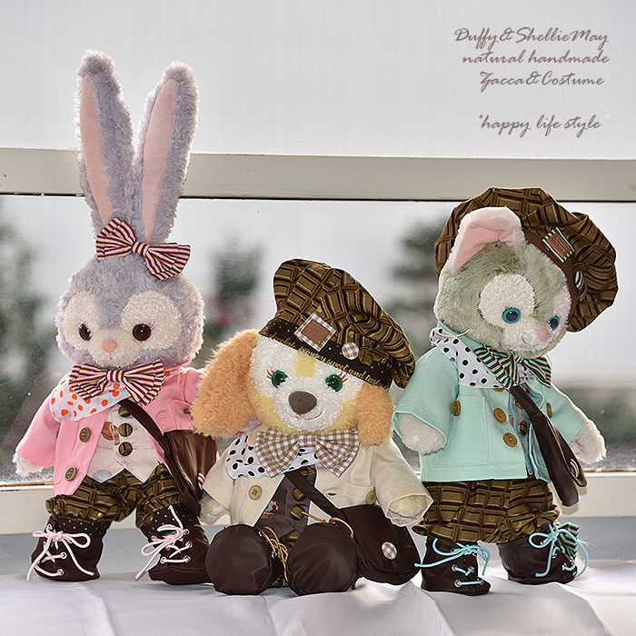 楽天市場】ダッフィーシェリーメイコスチューム・Sサイズ43cm