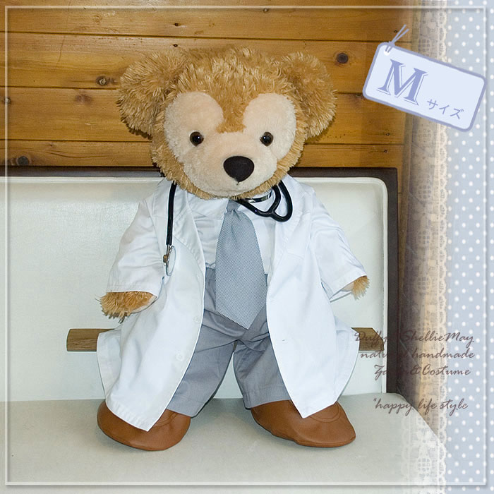楽天市場】ダッフィー*シェリーメイ・Mサイズ70cm☆本格的！お医者