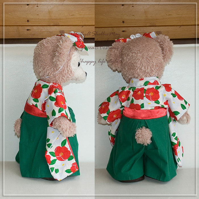 楽天市場】ダッフィー*シェリーメイコスチューム☆はかまセット