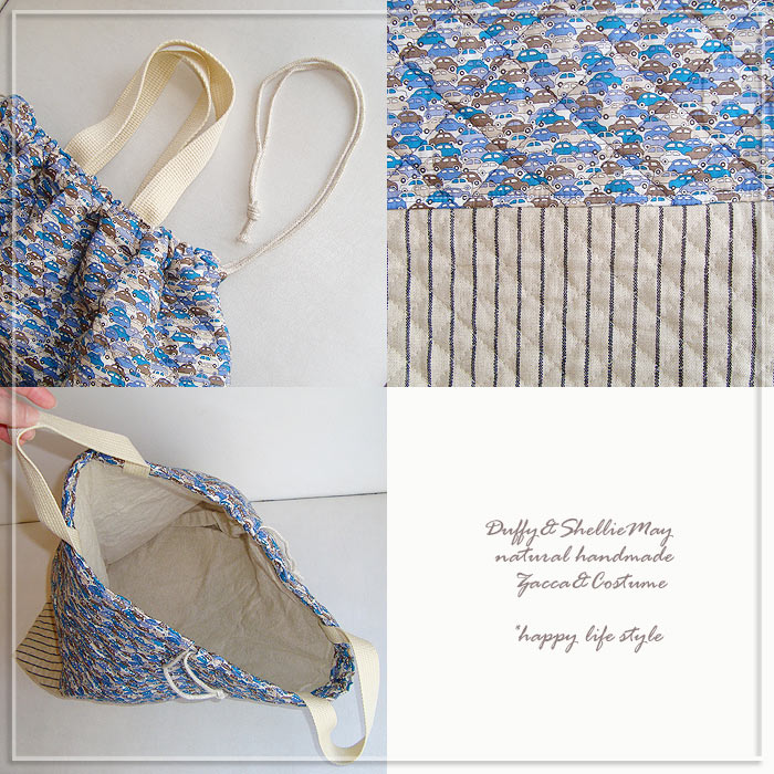 楽天市場】リバティ・カーズのキルティング生地を使った可愛い巾着袋