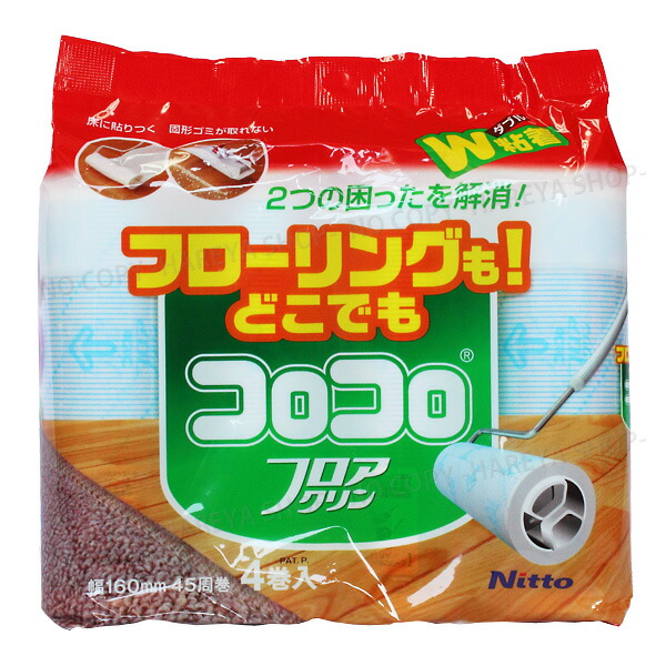 楽天市場】【 1袋4巻入り 】 コロコロスペアテープ フロアクリン1袋4巻