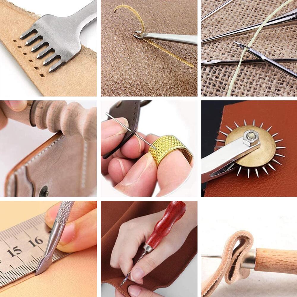 楽天市場】☆＼道具に、品格を／☆ レザークラフト道具 セット