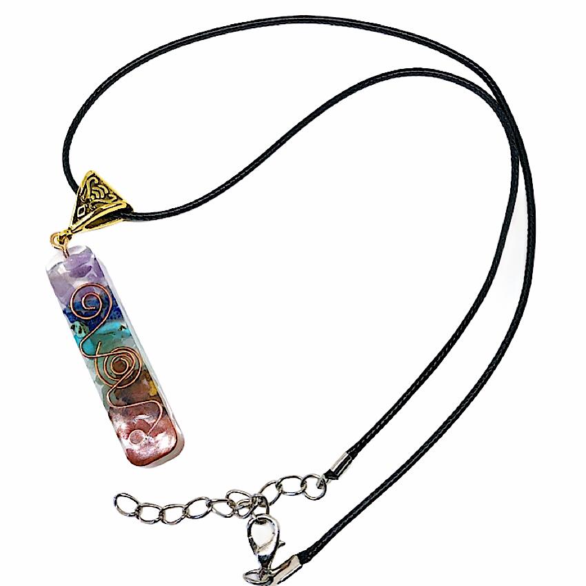 楽天市場】オルゴナイトネックレス 男女兼用 パワースポットを作る