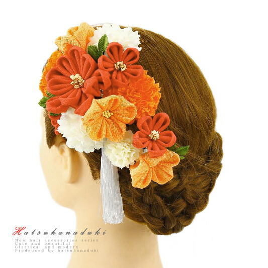 楽天市場】髪飾り 成人式 つまみ細工 振袖 和装 袴 浴衣 夏祭り 花火